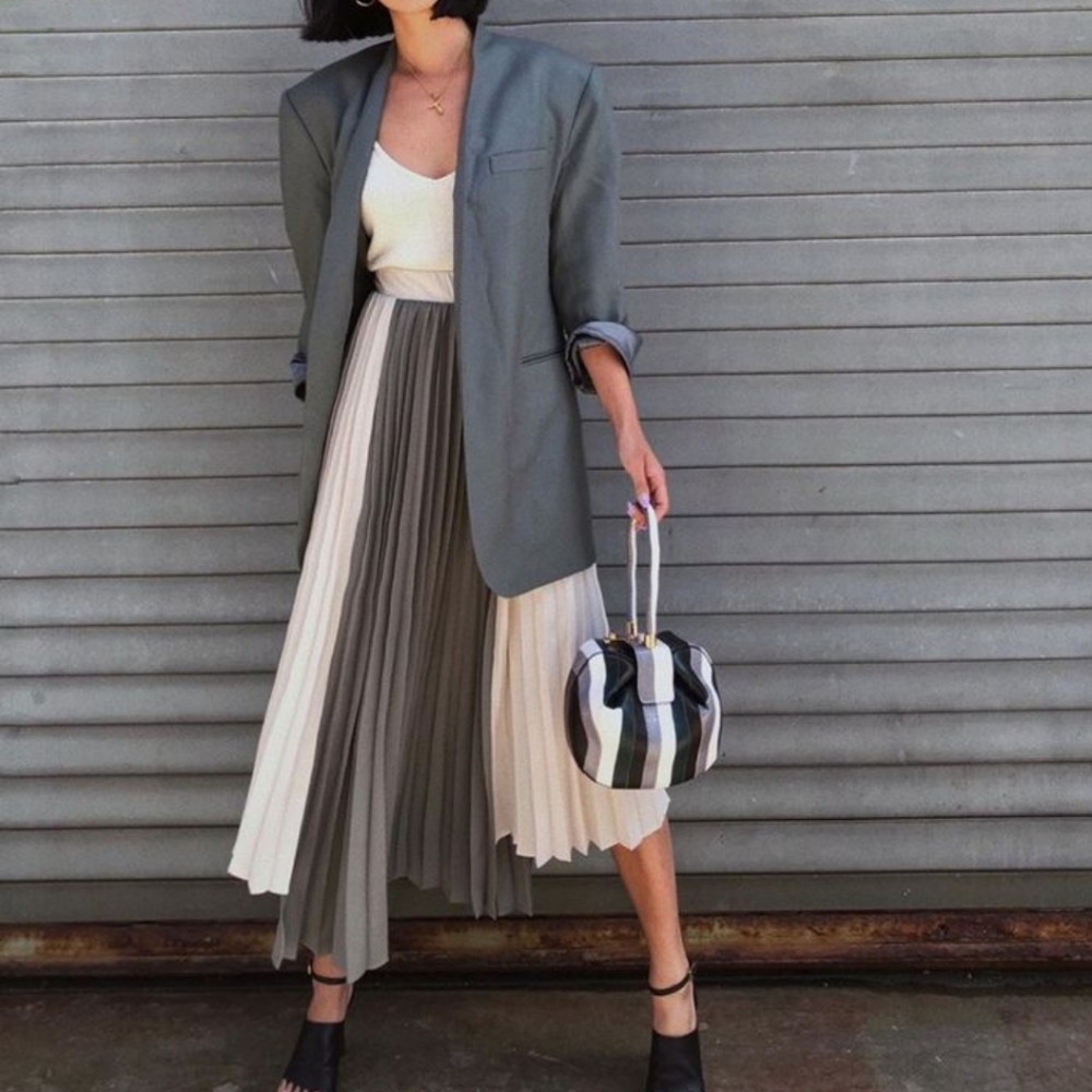 Frankie Shop Assymmetrical Tiffany Skirt